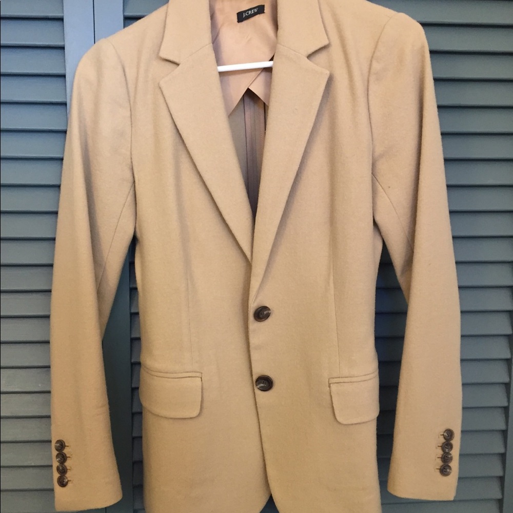 Jcrew Camel Blazer
